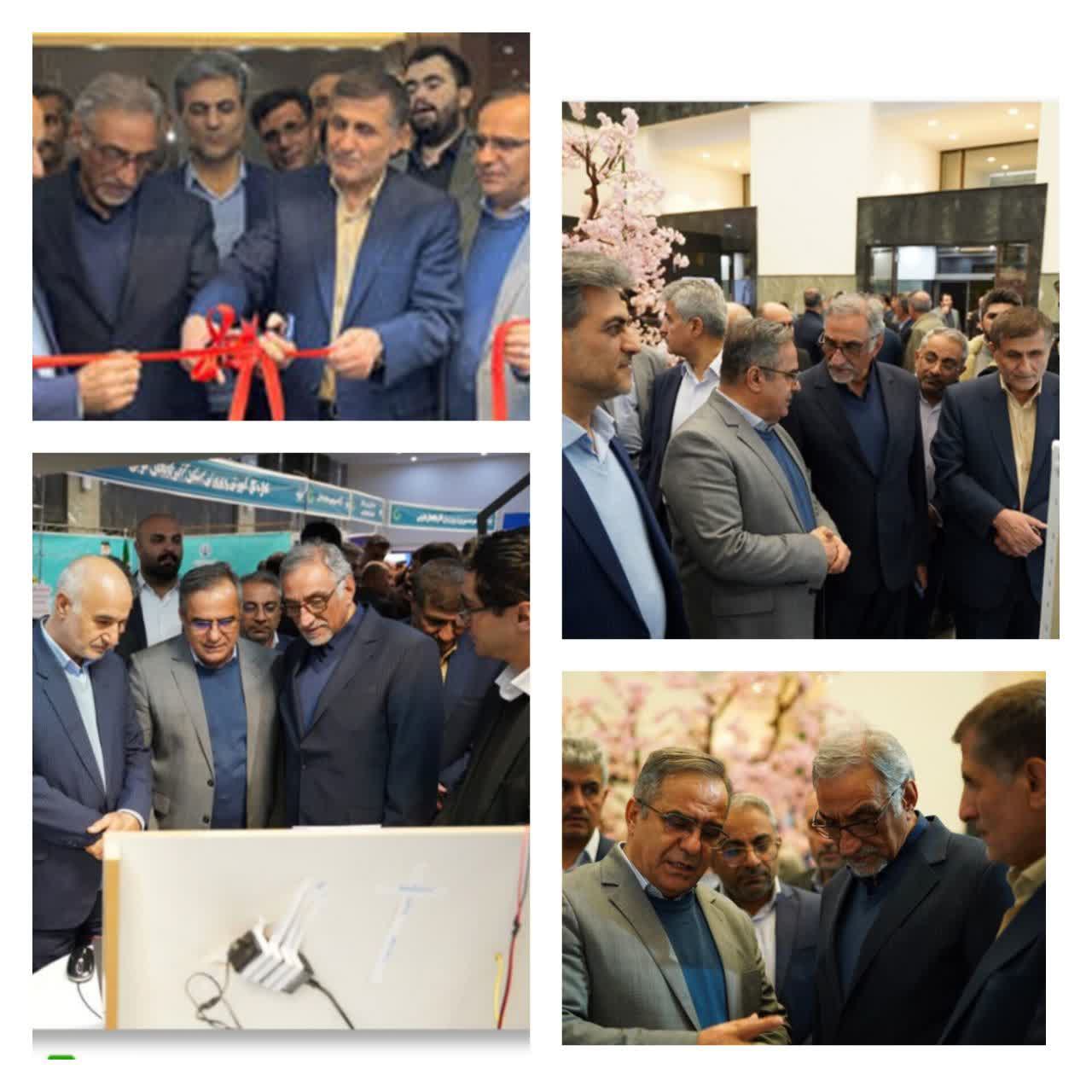 افتتاح نمایشگاه دستاوردهای پژوهش، فناوری و فن بازار آذربایجان‌غربی