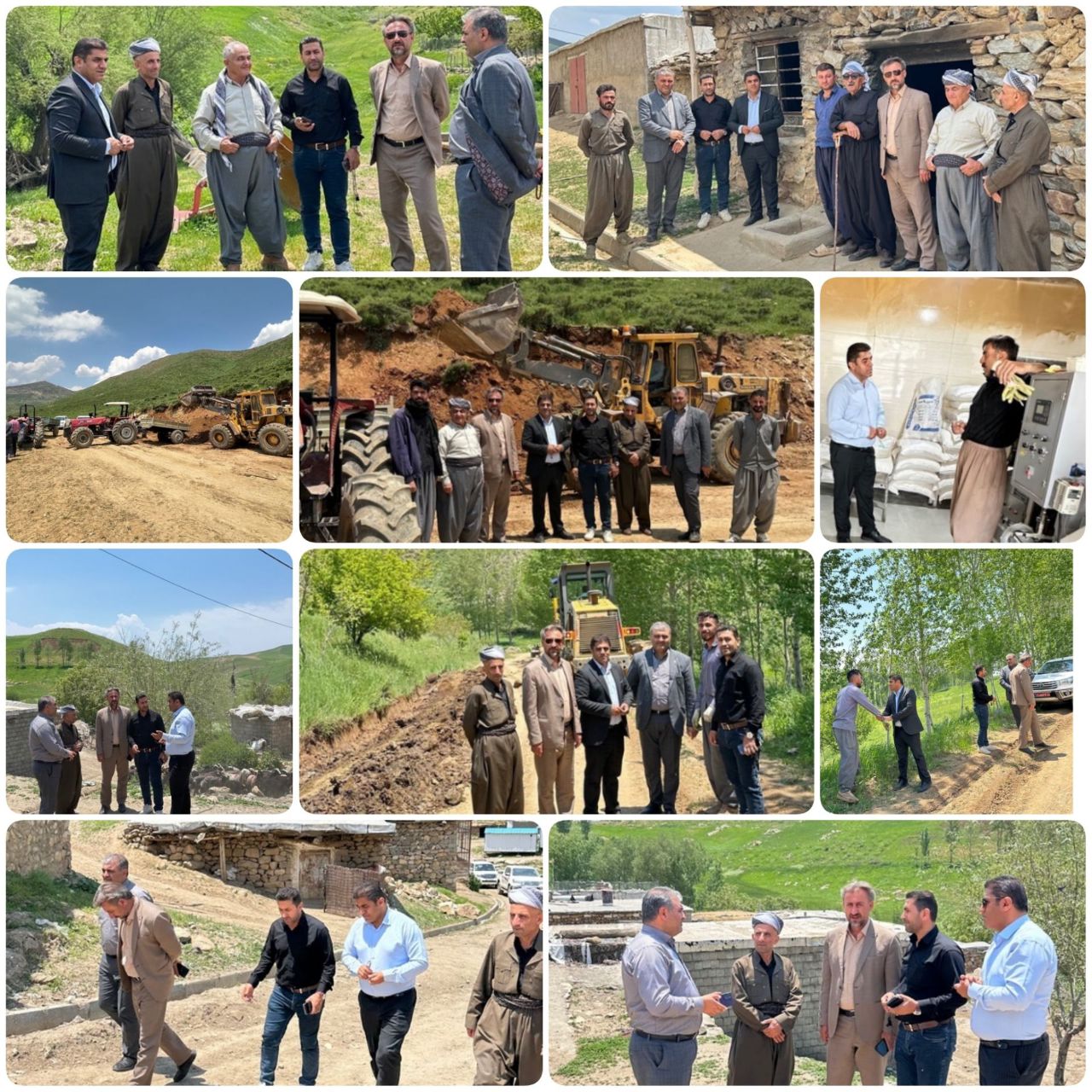 🛑 بازدید مسئولان شهرستان پیرانشهر از روستاهای دورافتاده منطقه گده