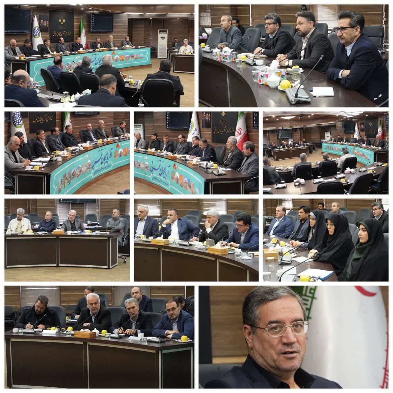 🛑 برگزاری نشست هماهنگی فرمانداران آذربایجانغربی