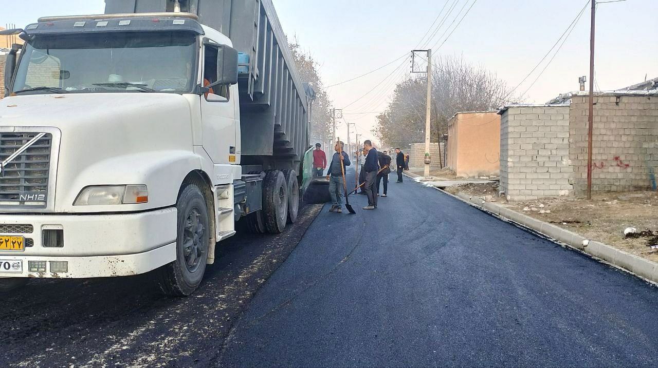 🔴 آسفالت معابر روستای زیوه پیرانشهر
