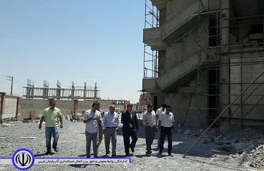 پیشرفت فیزیکی بیمارستان 64 تختخوابی پیرانشهر