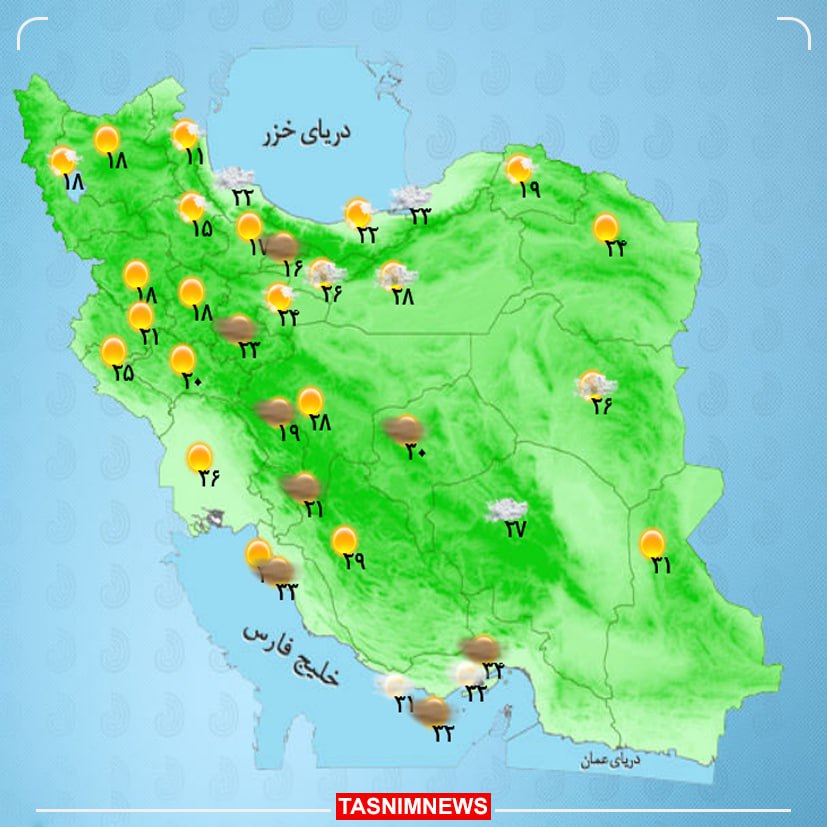 هشدار سیلاب در برخی استان‌ها