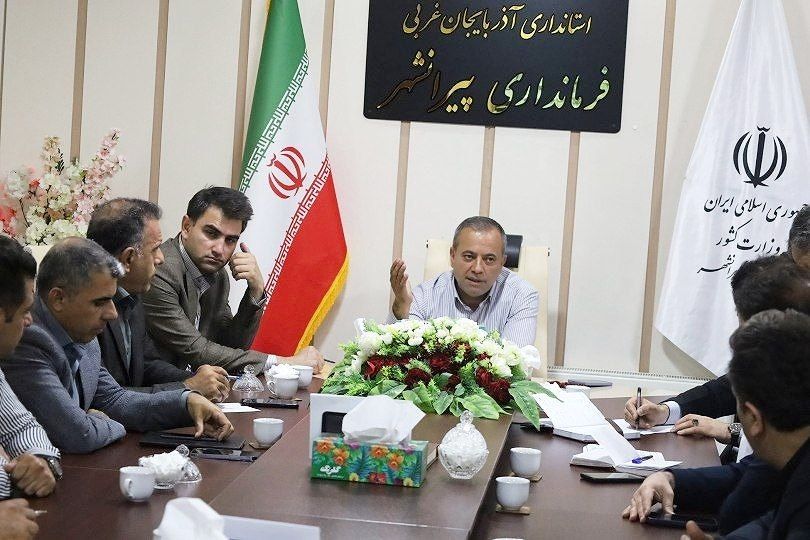 ⚫️ جلسه هماهنگی و برنامهریزی اعزام کاروان مردمی تشییع پیکر مطهر قائد شهید انقلاب در شهرستان پیرانشهر