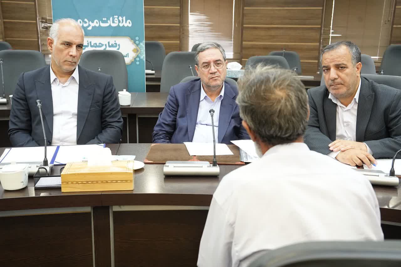 برگزاری ملاقات مردمی استاندار آذربایجانغربی