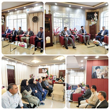 دیدار کارکنان فرمانداری با فرماندار پیرانشهر بمناسبت تبریک عید سعـید فـطر؛