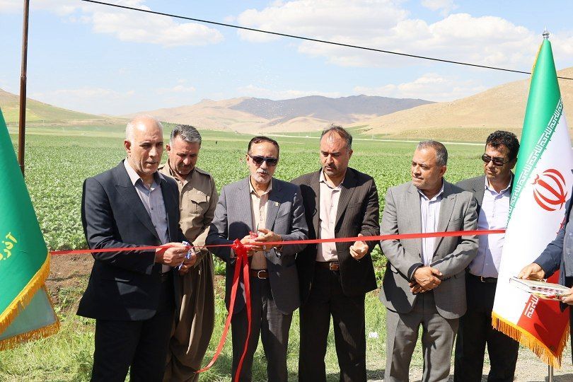 🛑 افتتاح شبکه آبیاری 15 هزار هکتاری استان اذربایجان غربی در پیرلنشهر