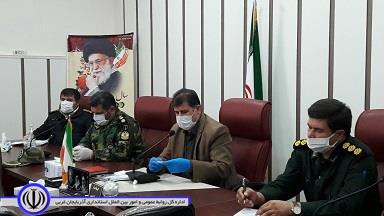 جلسه ستاد ساماندهی و مقابله با ویروس کرونا...