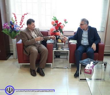 حضور مدیر کل اشتغال پایدار وزارت تعاون کار و رفاه اجتماعی  در فرمانداری