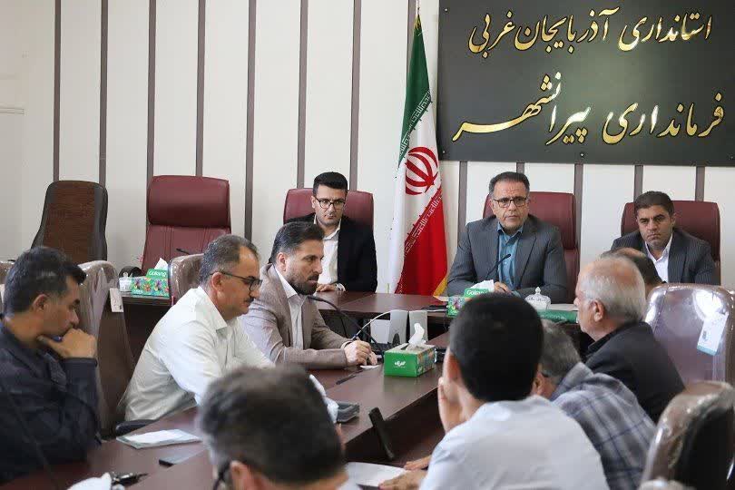🛑 بررسی روند پیشرفت پروژههای راهبردی آبیاری تحت فشار در پیرانشهر