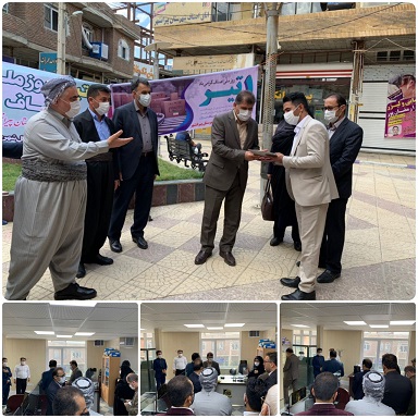 دیدار "ترابـی" فرماندار پیرانشهر با مجموعه کارکنان اتاق اصناف پیرانشهر و تبریک روز ملی اصناف