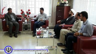 دیدار اعضای قرارگاه پیشرفت و آبادانی با فرماندار