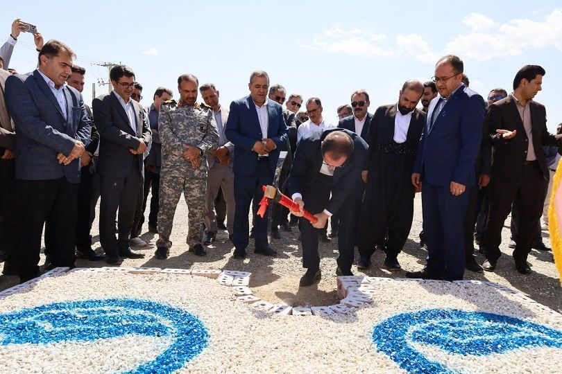 🛑 تصاویری از کلنگ زنی و آغاز عملیات اجرایی پکیج تصفیه‌خانه آب پیرانشهر با اعتبار اولیه 600 میلیارد ریال