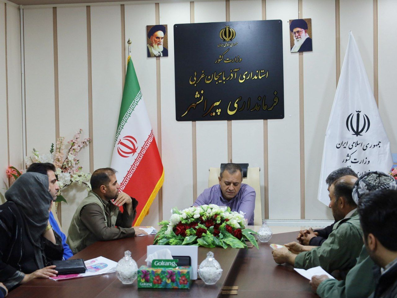 🔴 ملاقات 7 ساعته فرماندار پیرانشهر با مردم